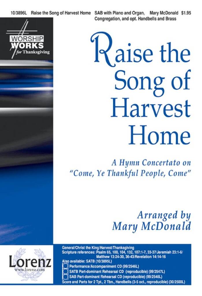 Raise The Song Of Harvest Home